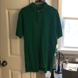 Men’s Large green polo- polo Ralph Lauren